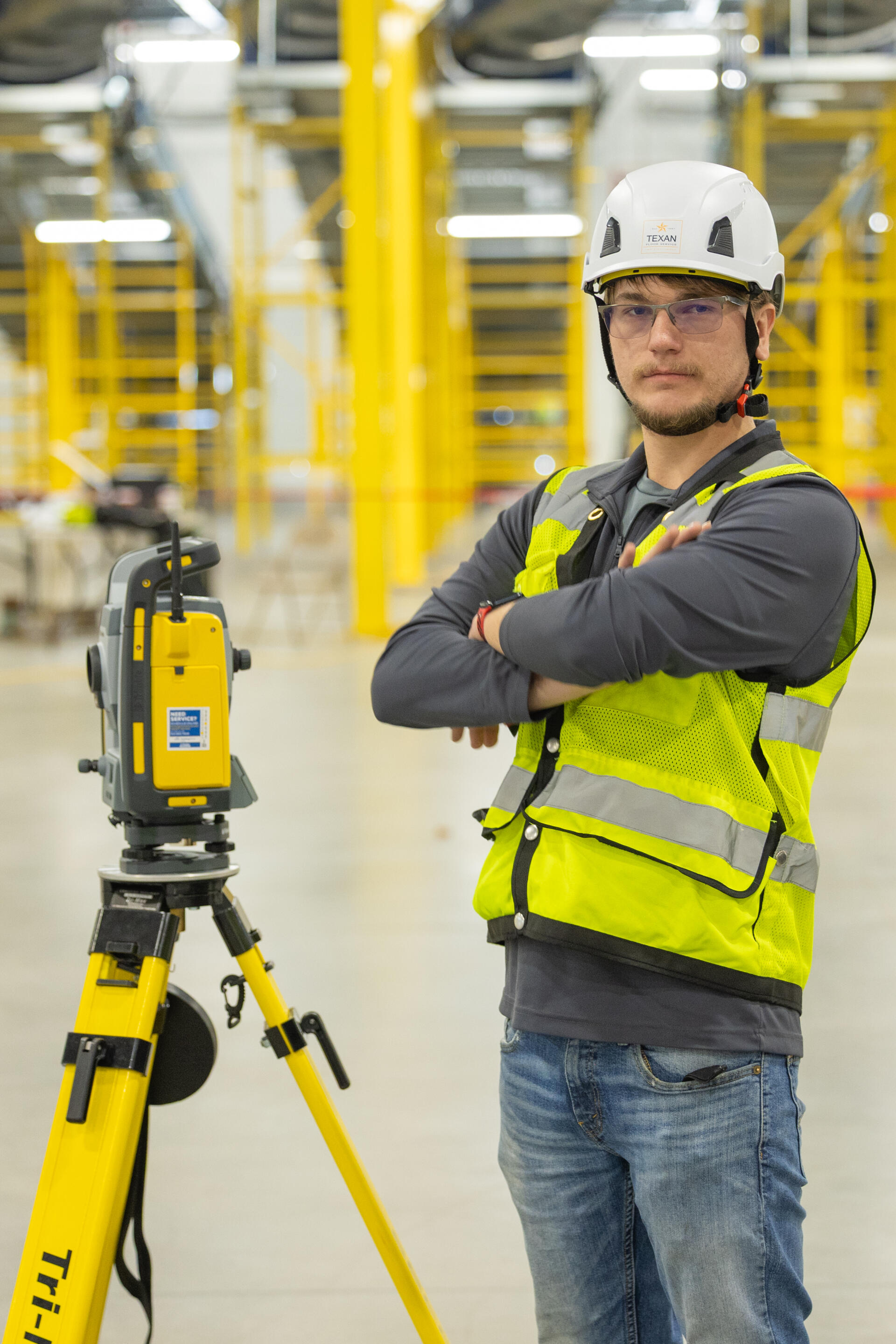 HP Site Print Floor Markings & Graphics - Commercial Flooring Service by Texan Floor Service in Houston, Texas