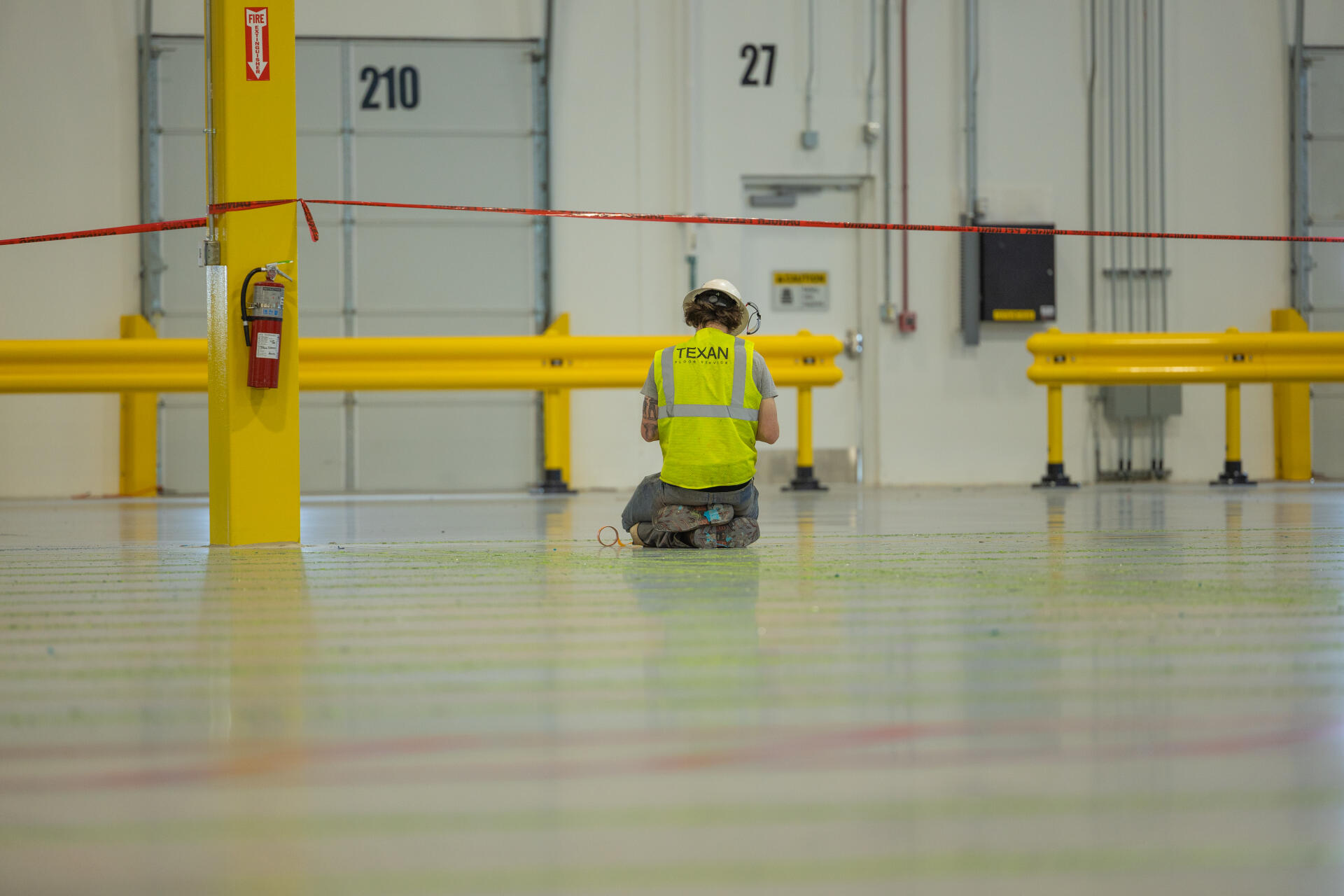 Target Distribution Center. - Commercial Flooring Project Image 17 by Texan Floor Service | Target Corporation