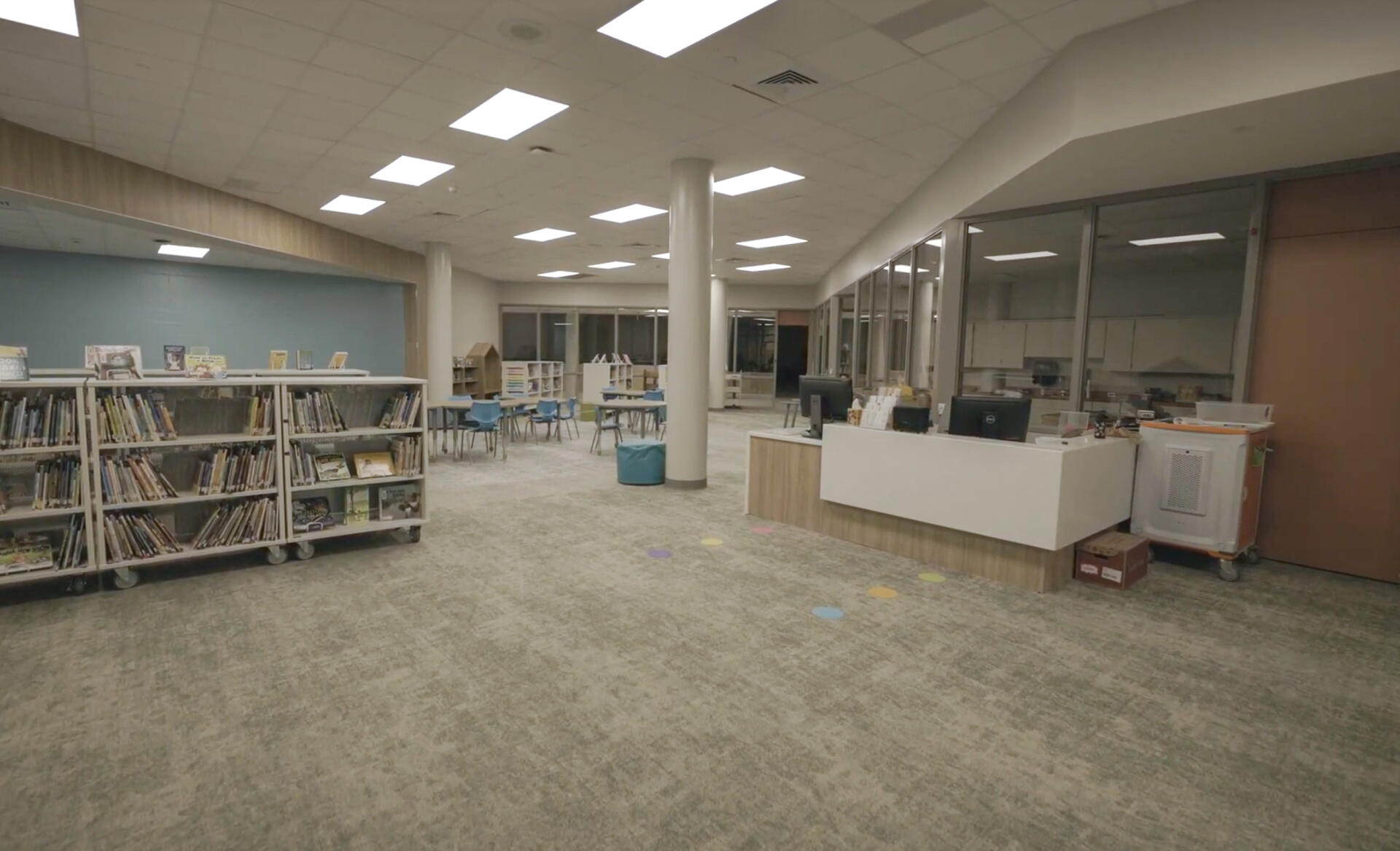Waller ISD Renovation - Commercial Flooring Project Image 3 by Texan Floor Service | Roberts Road Elementary School