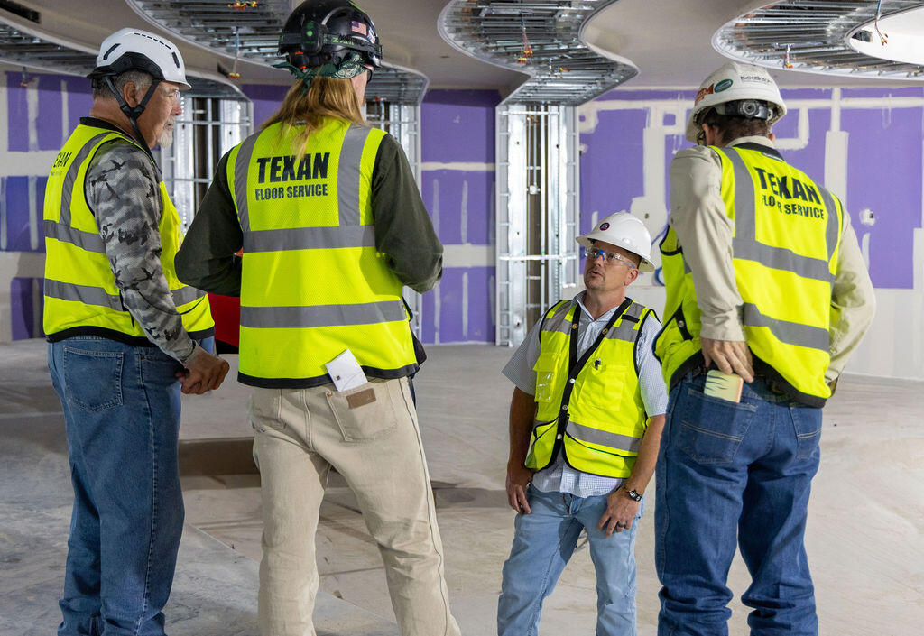 Baylor Construction - Commercial Flooring Project Image 9 by Texan Floor Service | Baylor Construction